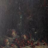 Atmospheric Still Life Oil Study - Signed & Inscribed on Reverse.