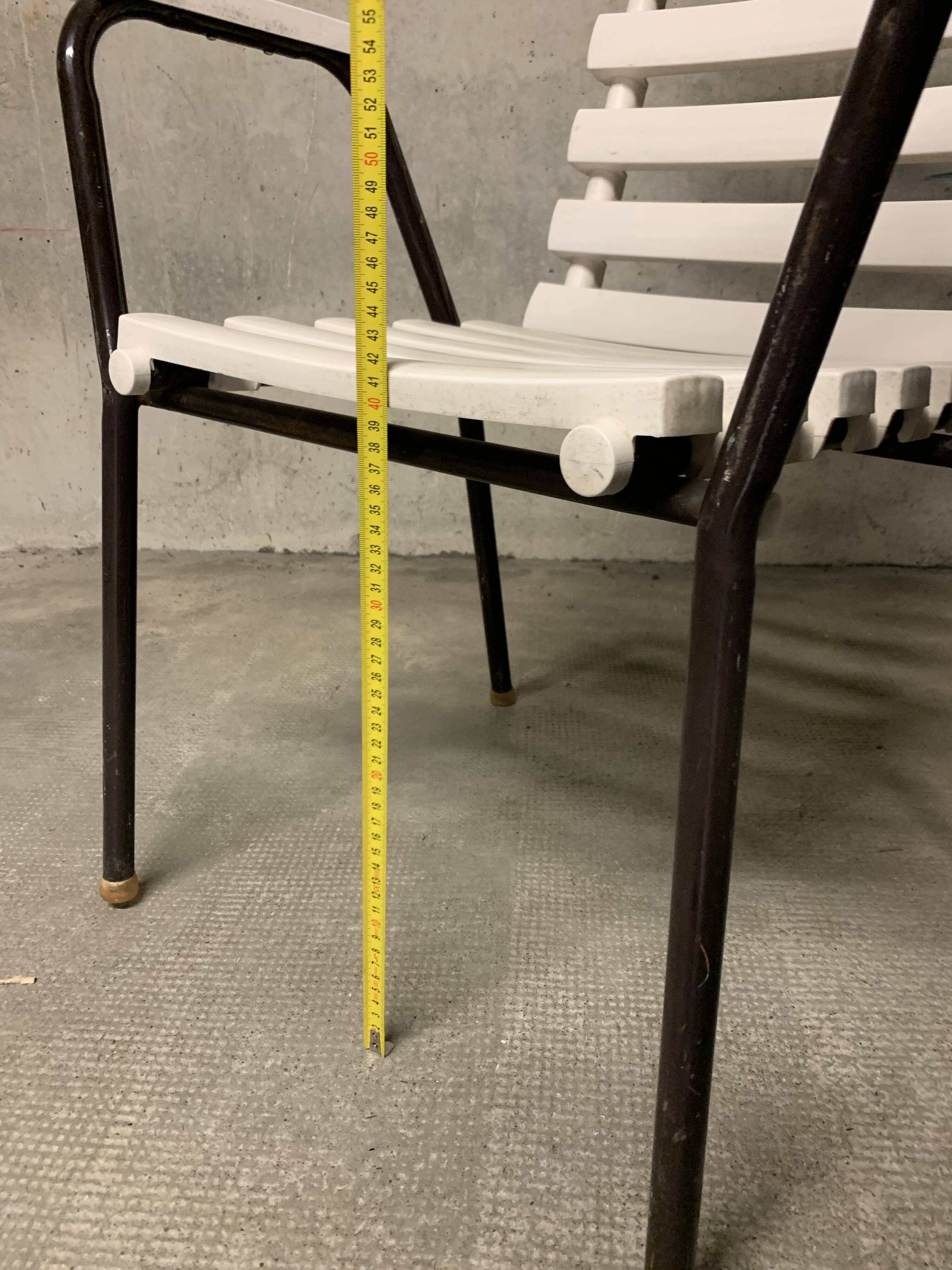 Vintage Garden Furniture Chairs Retro Design 70's Armchair