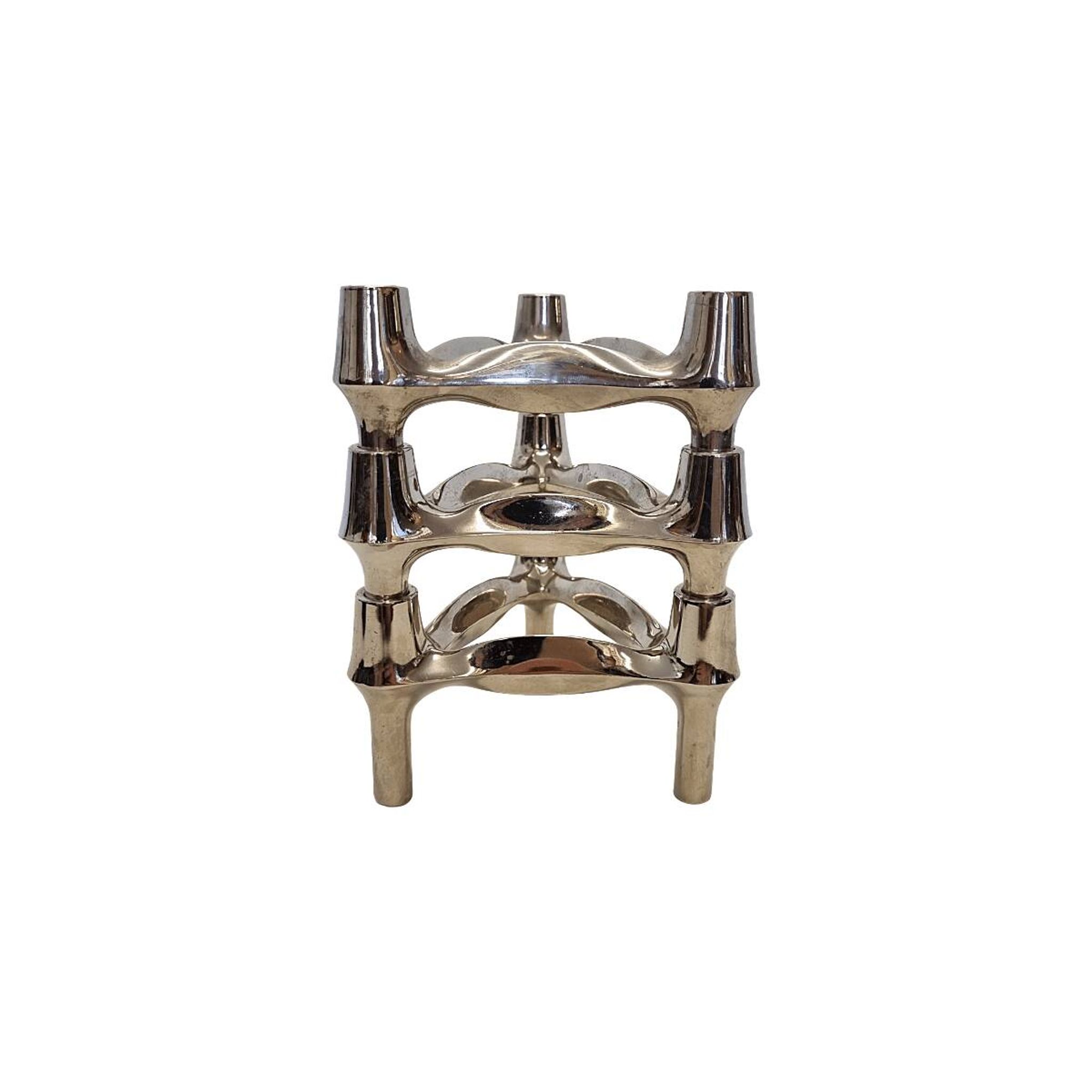 Vintage Candlesticks By Stoff Nagel For Bmf, 1960s