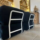 Vintage Ikea modular fireside chairs