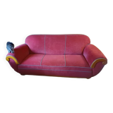 3-seater art-deco sofa