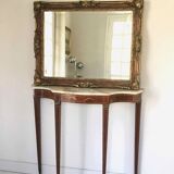 Rectangular baroque wall mirror