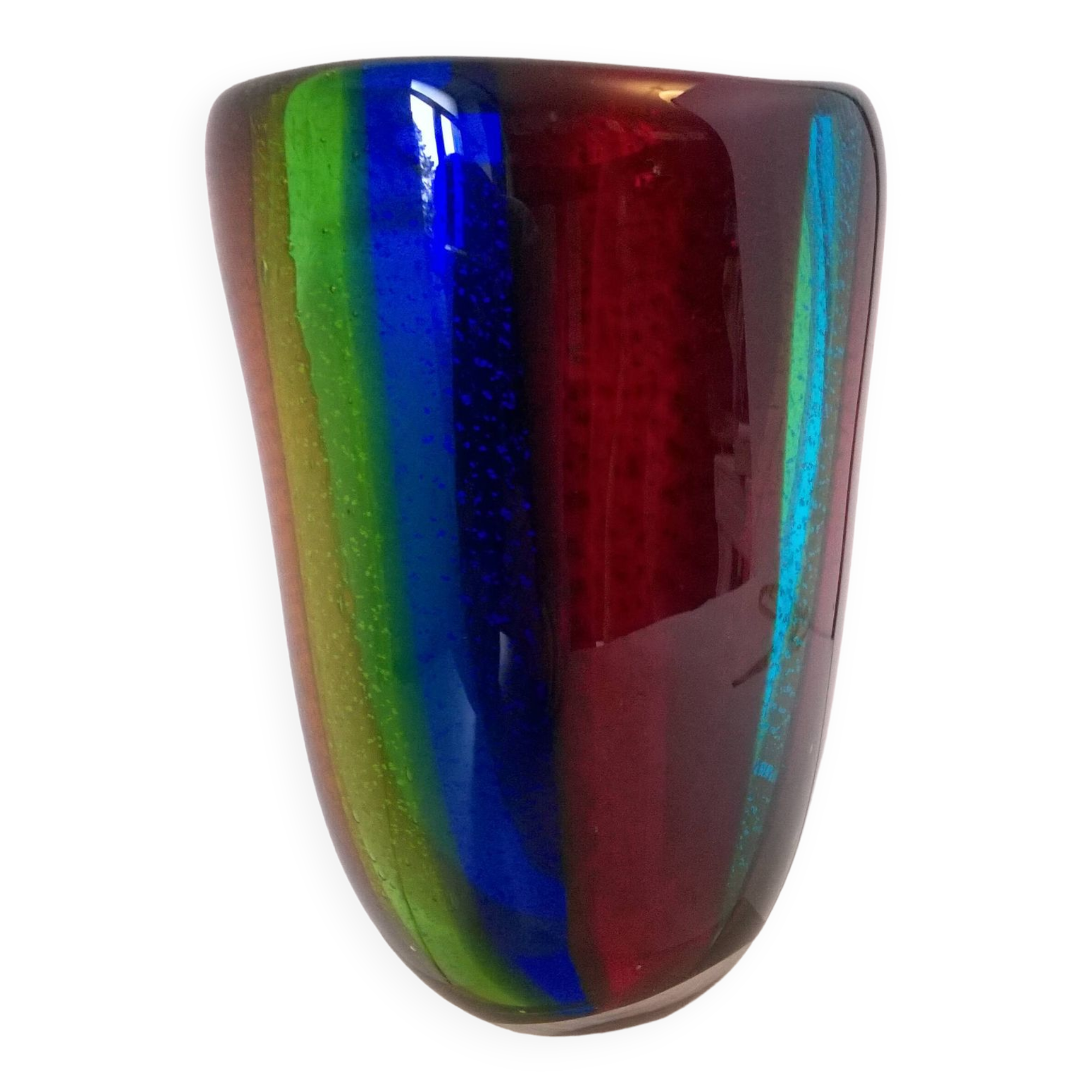 Vase en verre de Murano