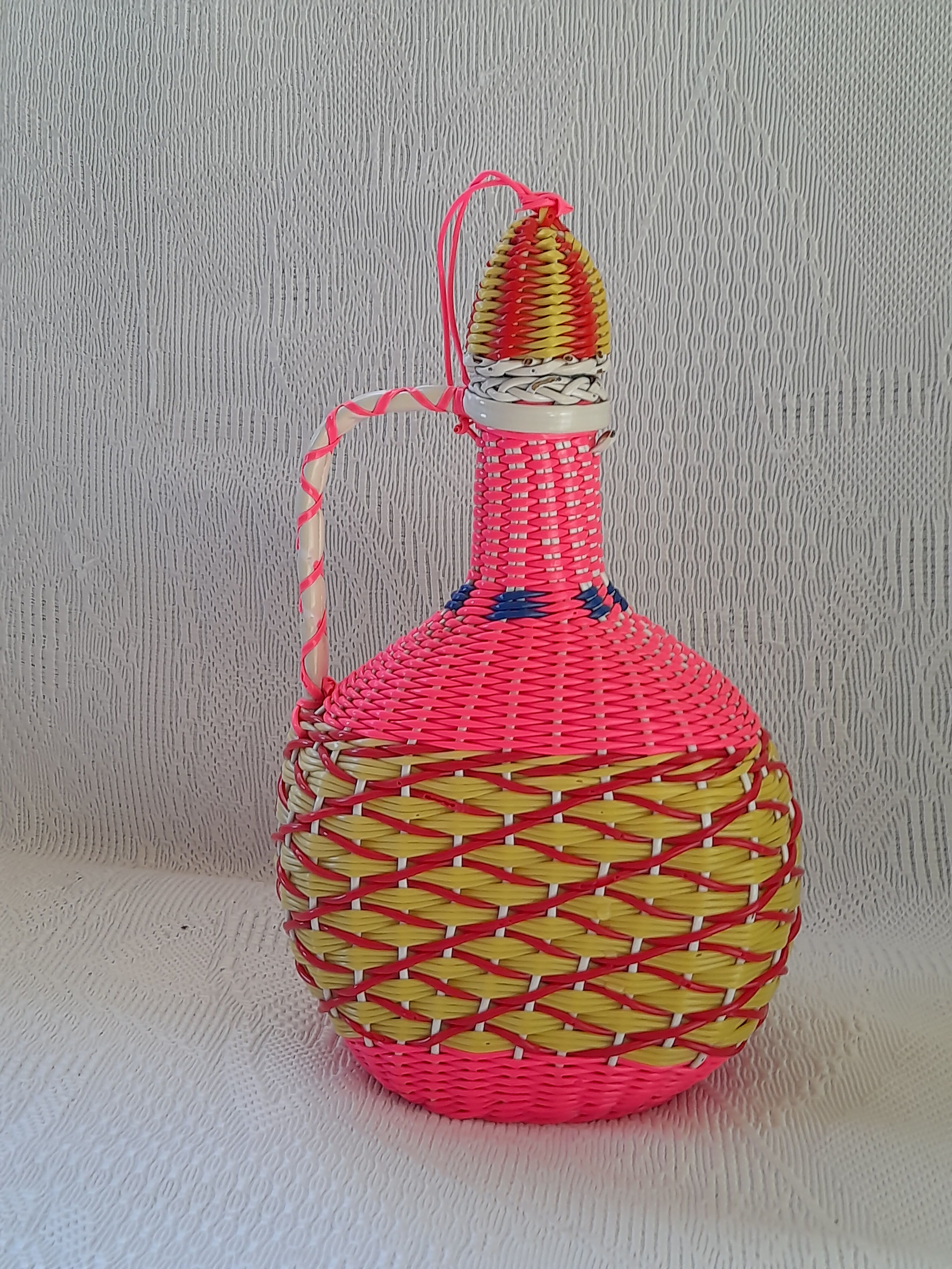 Bottle viresa scoubidous 60s