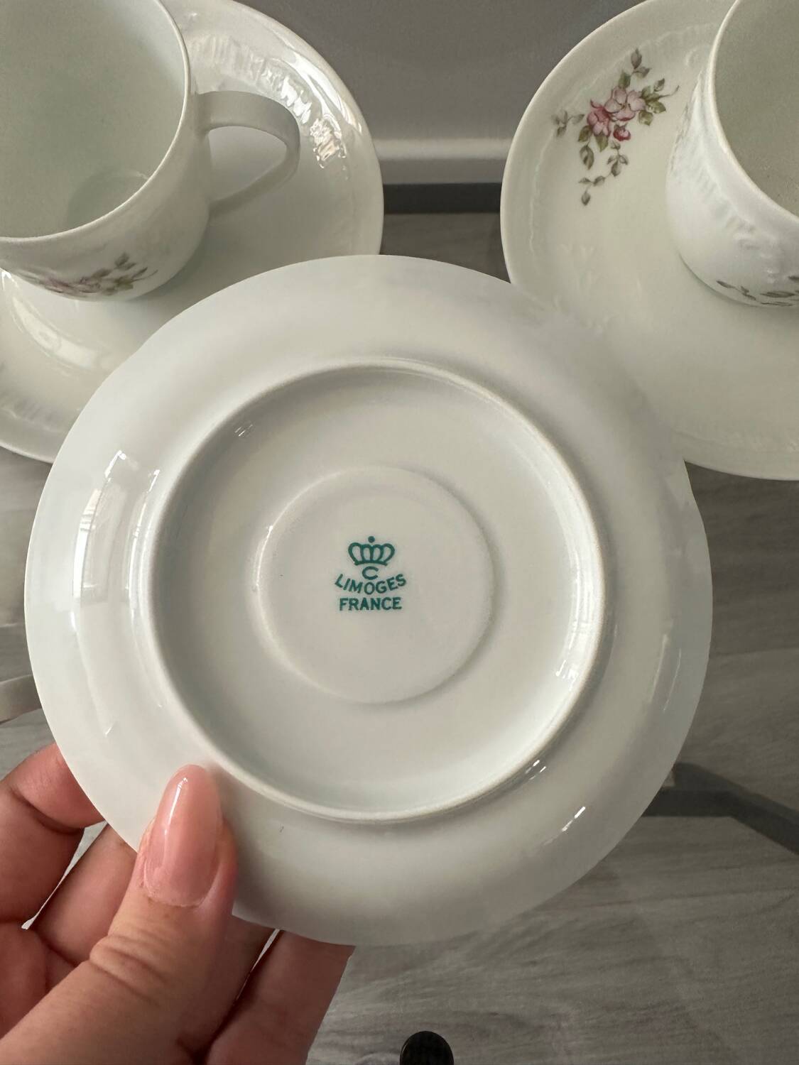 Porcelain coffee service