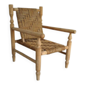 Fauteuil en corde d’Abaca- Audoux et Minet ?