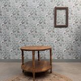 Round oak coffee table (refurbished)