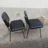 Pair of Cm 196 chairs by Pierre Paulin 1960