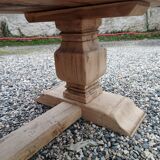 Solid oak monastery table
