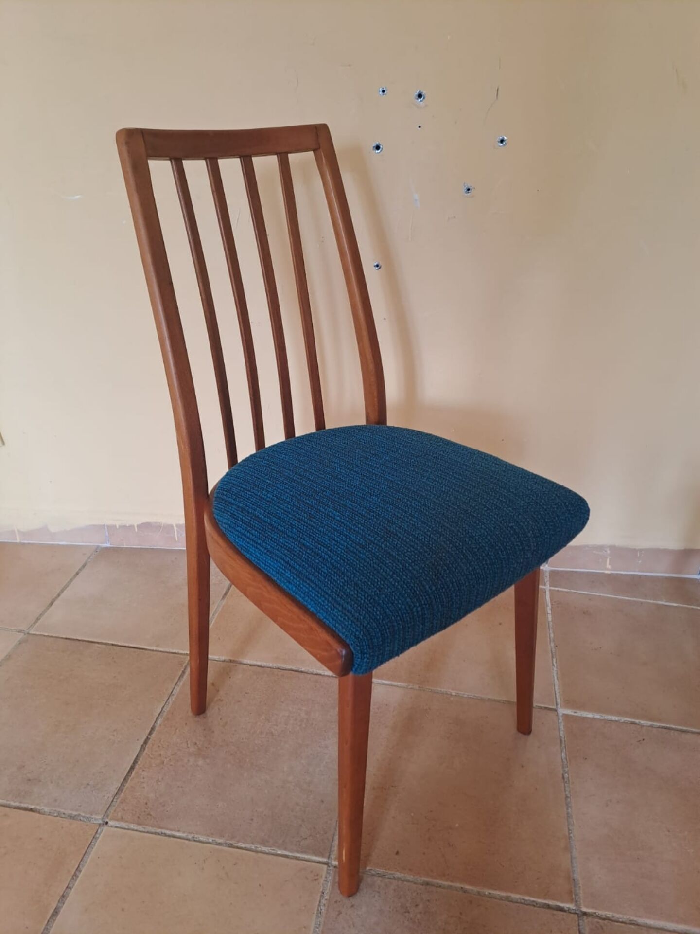 Set of 4 Antonin Šuman chairs by Interier Praha, Czechoslovakia 19