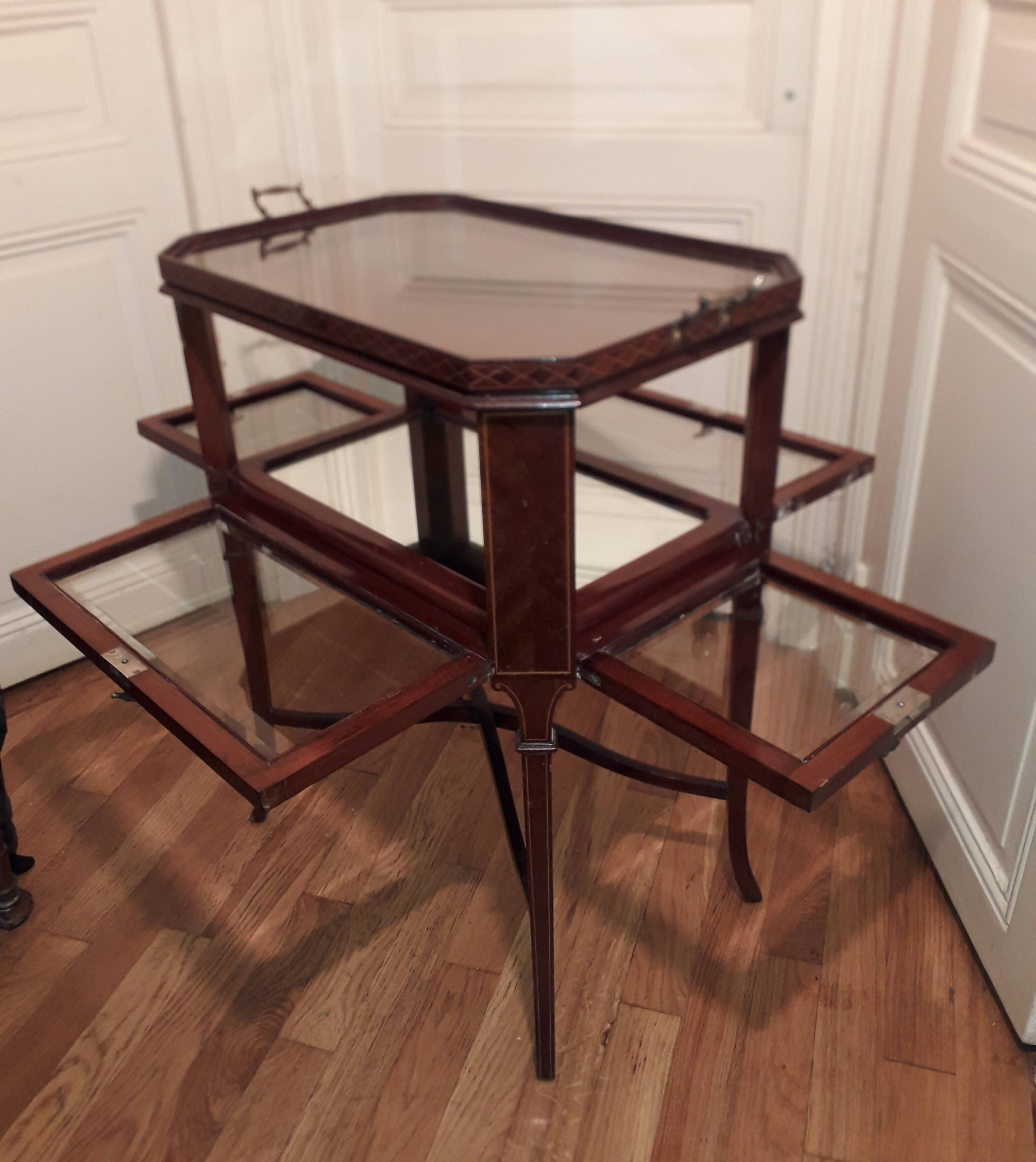 Tea table and pastry shop