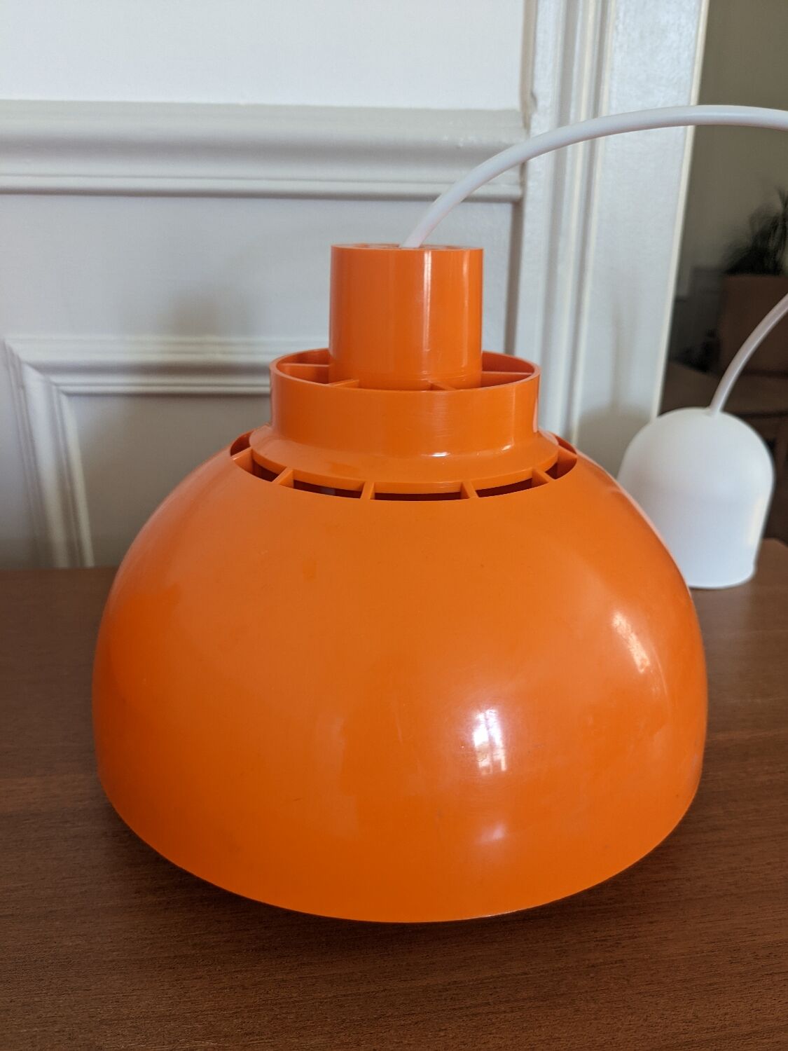 Pair of Danish Minisol pendant lights