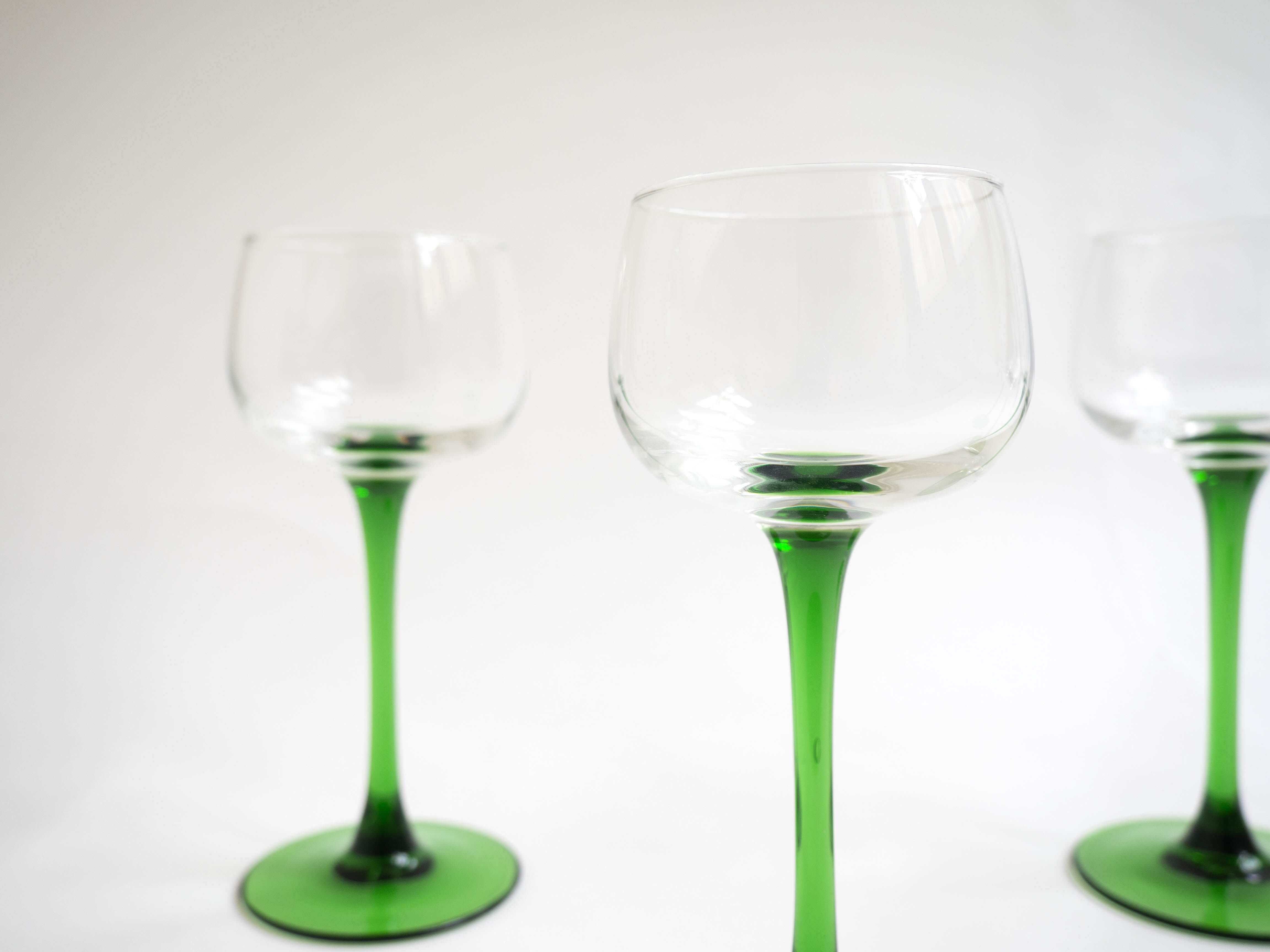 Set of 4 Alsace wine glasses