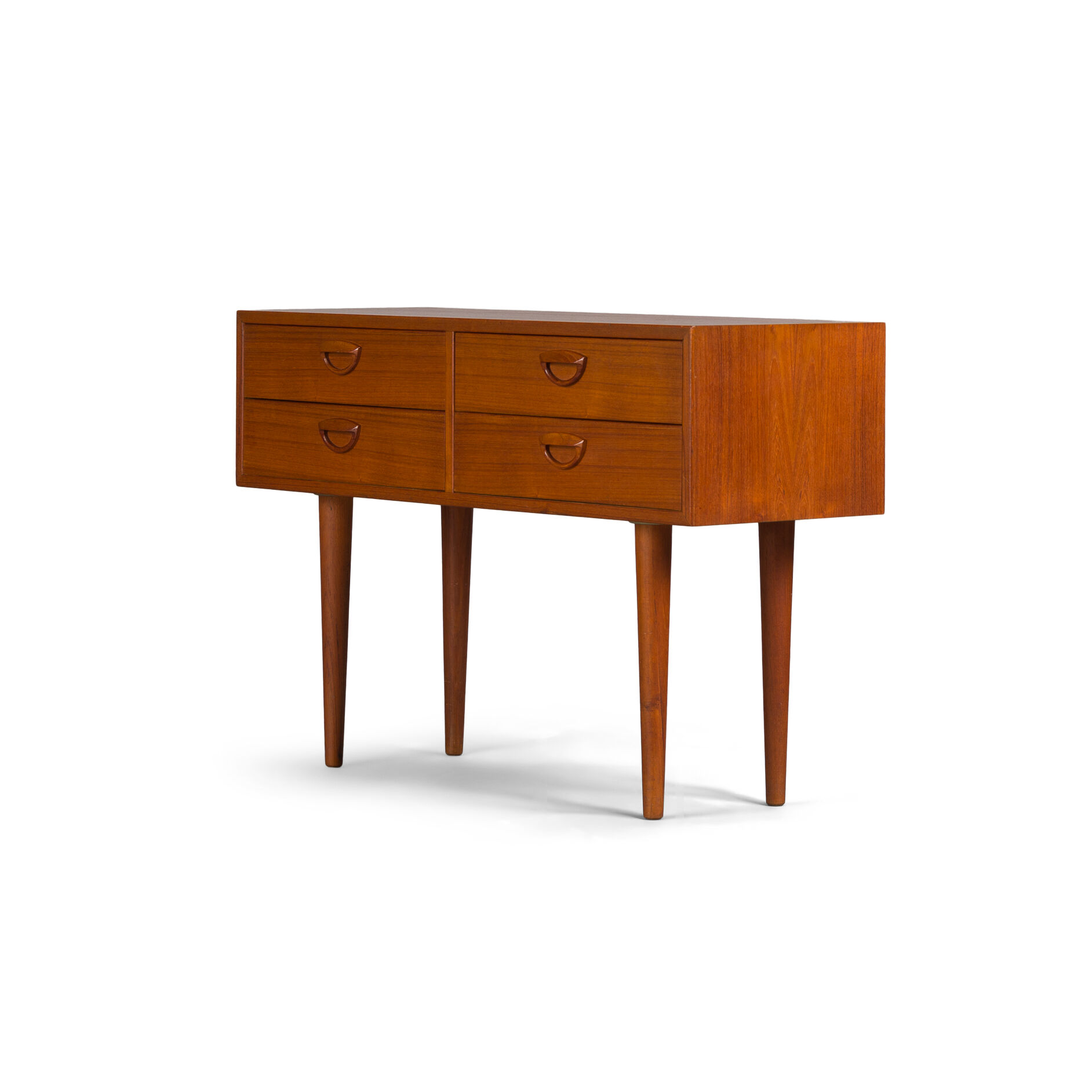 Teak chest of drawers by Kai Kristiansen for FM Mobler, 1961