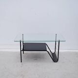 Coffee table and magazine rack by Bobois 1960