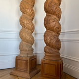 High-quality wood column