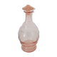 Old decanter pink glass - Art Deco