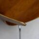 Set of four “Lily” chairs by Arne Jacobsen for Fritz Hansen, teak, Denmark, 1971