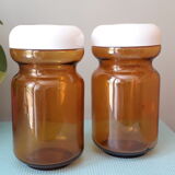 Amber jars