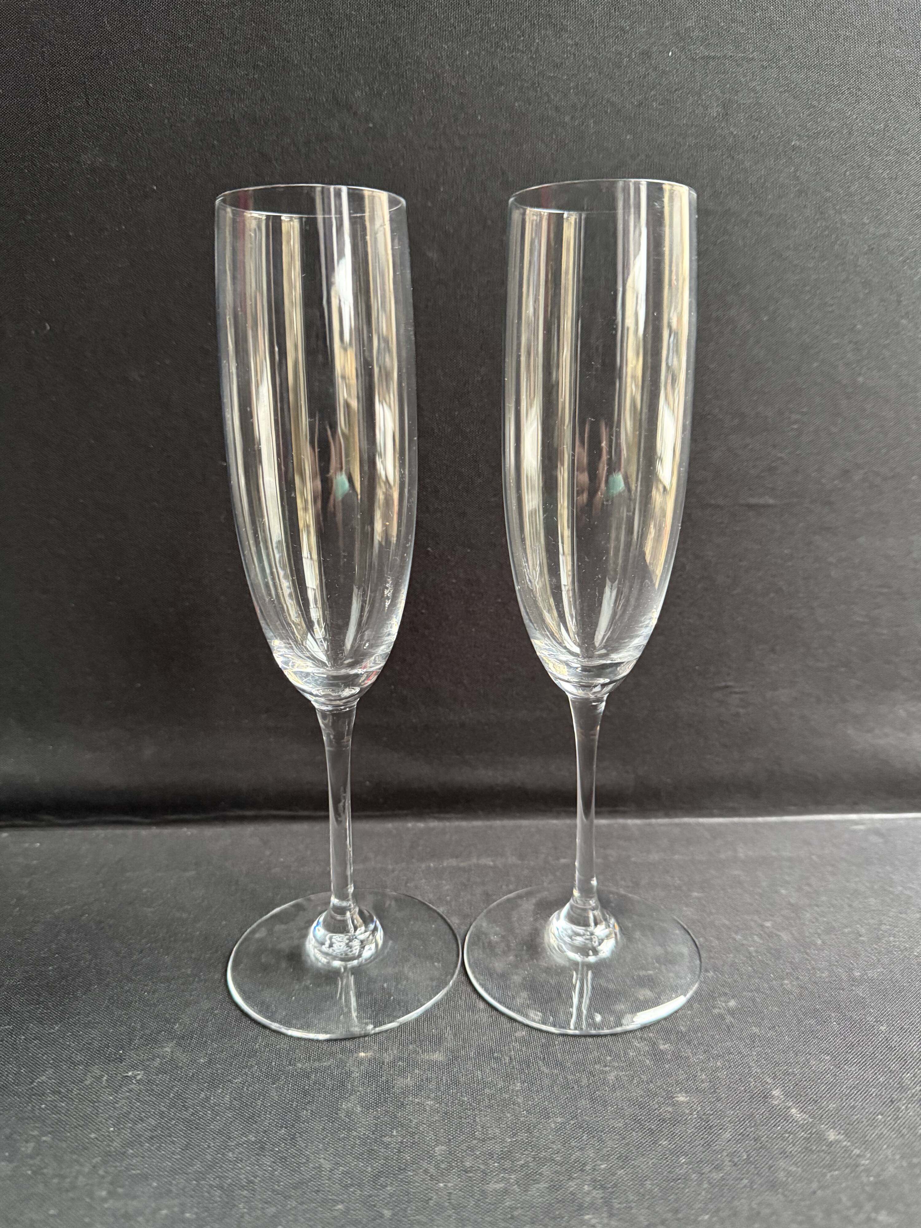 Paire de flûtes à champagne – Baccarat Perfection