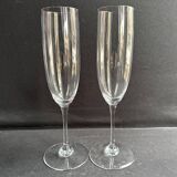 Paire de flûtes à champagne – Baccarat Perfection