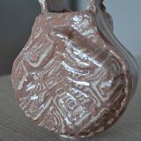 Stoneware vase signed GT