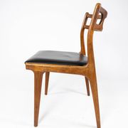 A set of four dining room chairs of teak of danish design, 1960s