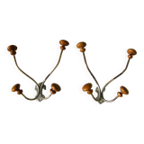 Ensemble de deux patères