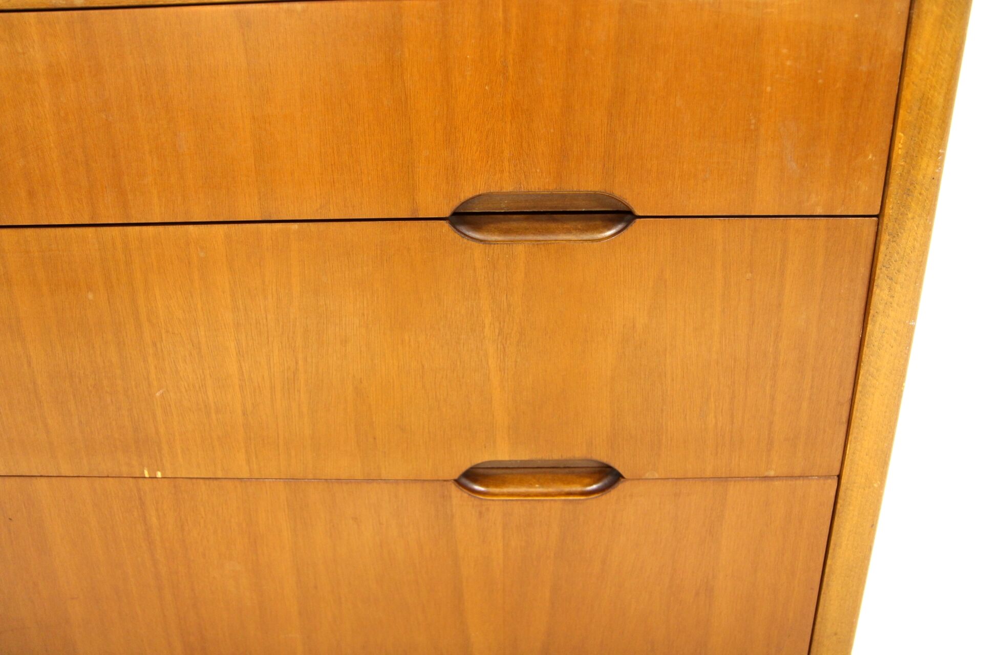 Scandinavian mahogany bookcase, Förenade Möbelfabrikerna, Linköping, Sweden, 1960