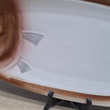 Fish dish Moulin des Loups faience Orchies