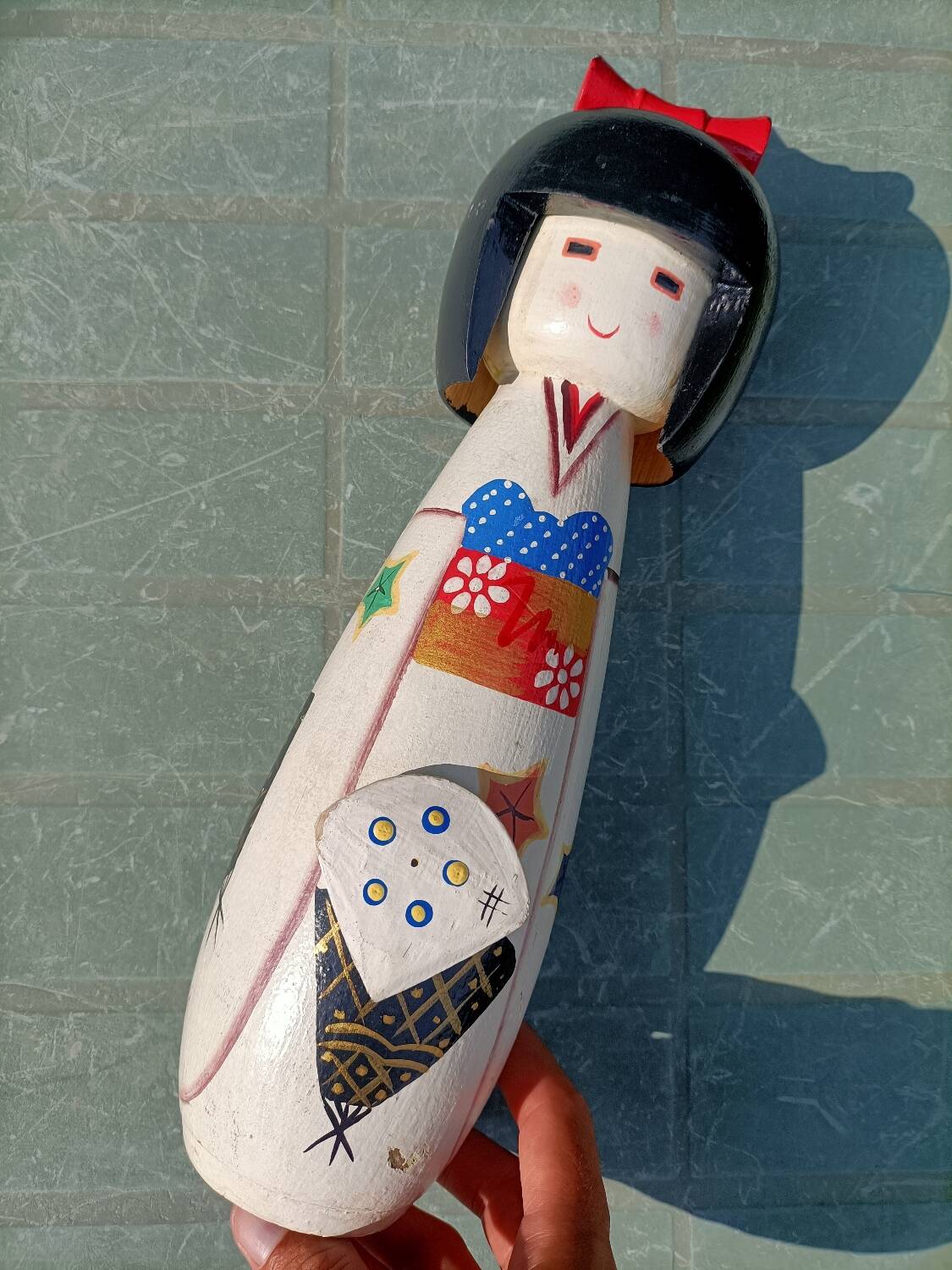 Kokeshi/Large Japanese wooden doll 🌸