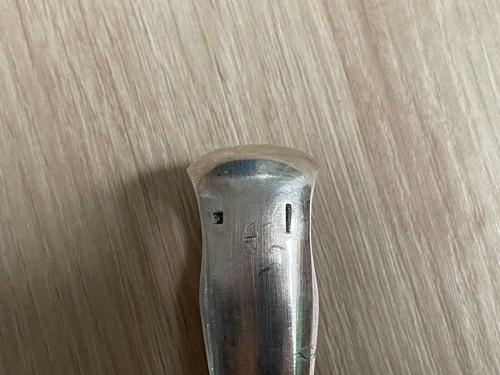 Silver Metal Sugar Clamp Christofle Model Lion's Paw