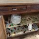 Buffet parisien art déco en bois