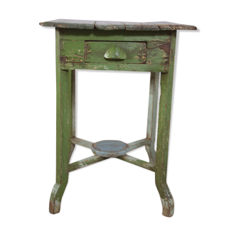 Old Burmese teak pedestal