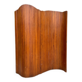 Paravent vague en bois circa 1950, baumann par snsa