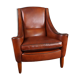 Design leather armchair