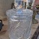 Cut crystal candy box