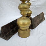 Pair of Louis Philippe period bronze channels