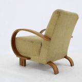 1930s Art Deco Armchair, Czechoslovakia