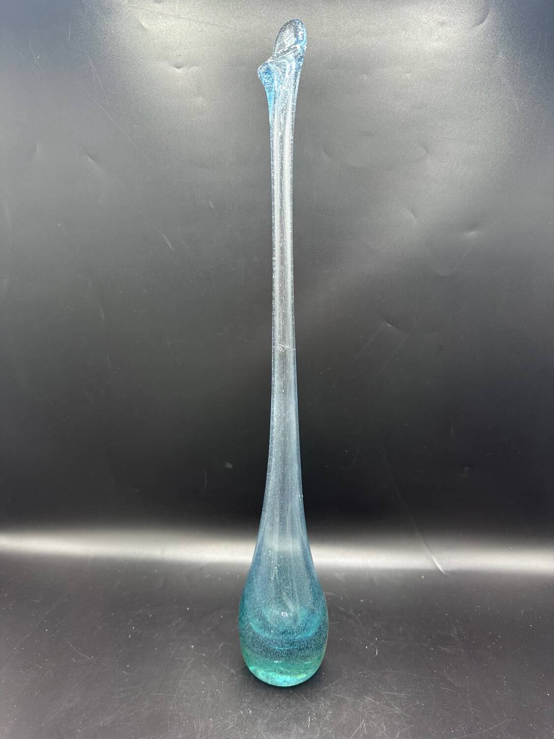 Blown glass vase