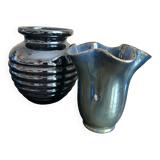 Vase en grés flammé de rambervillers