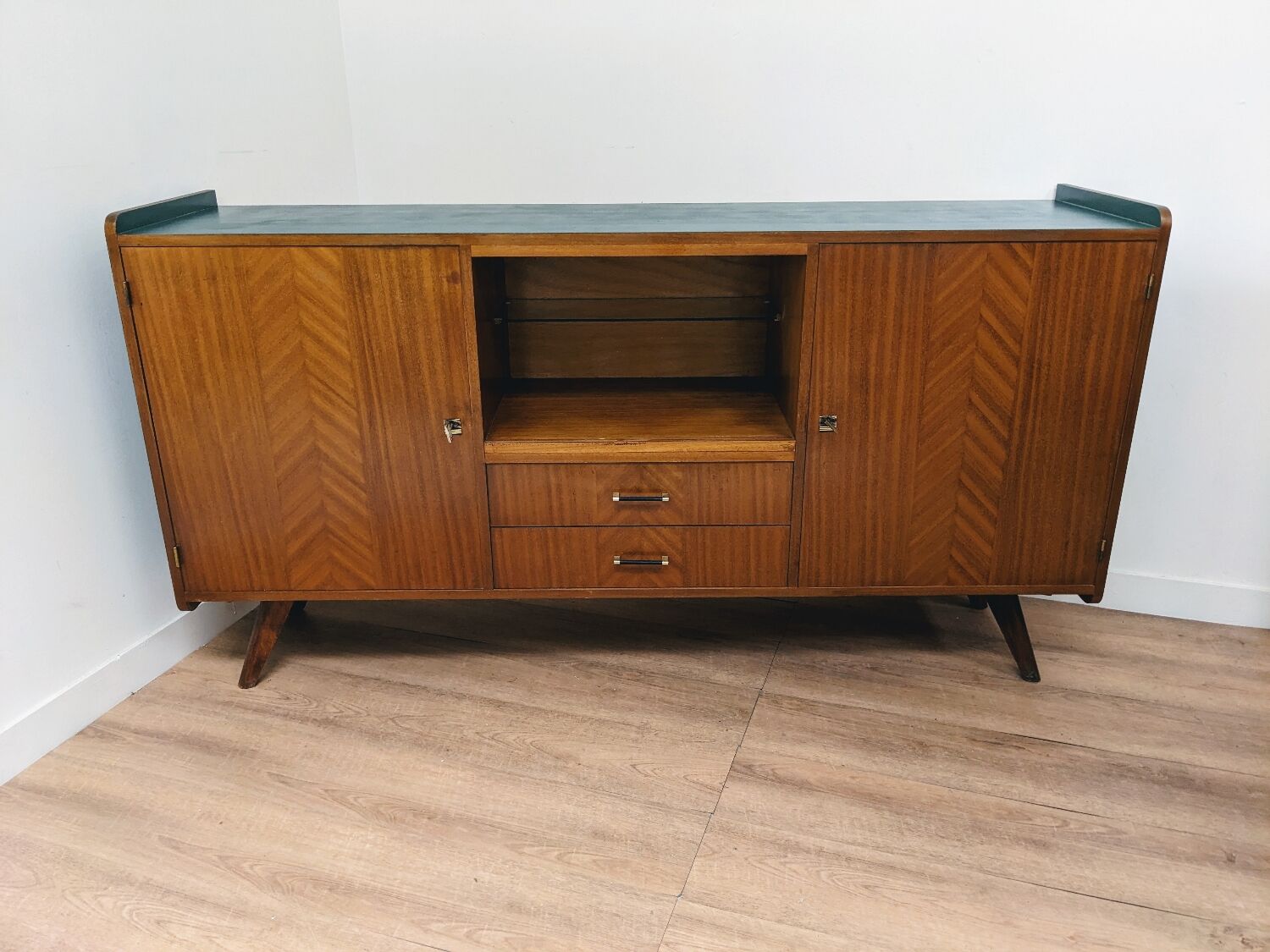 Vintage wooden sideboard