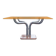 Guido faleschini dining table chrome marble glass funnel 1970 italy