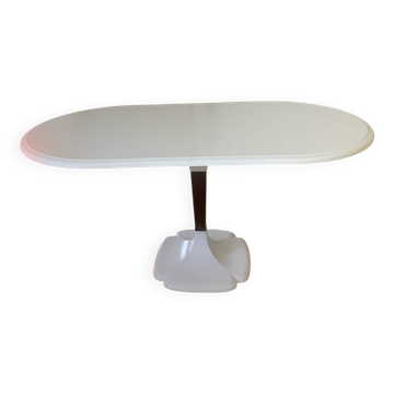 Table basse pied tulipe Gautier vintage