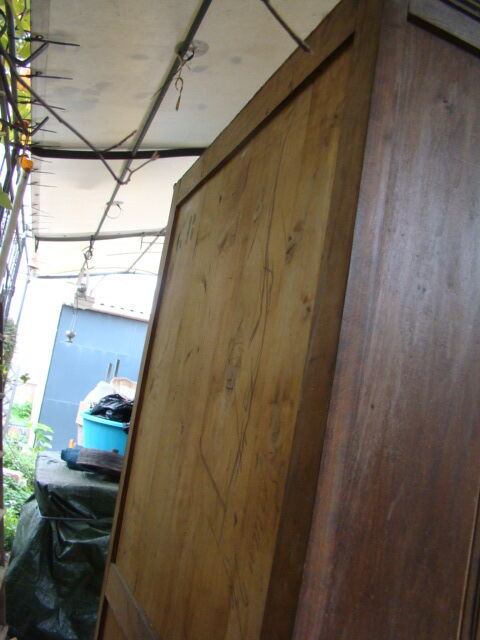 Old parisian wardrobe