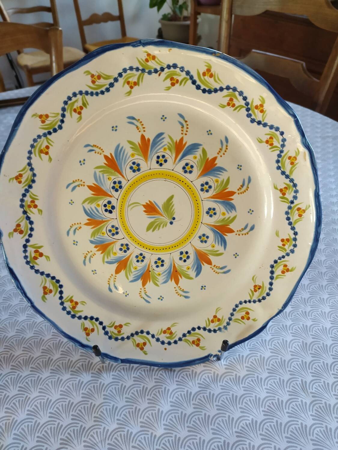 19th century Islettes dish.