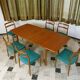 Danish extending teak dining table, 1960s