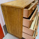 Commode bambou vintage