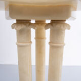 Italian Alabaster Pedestal, 1960s