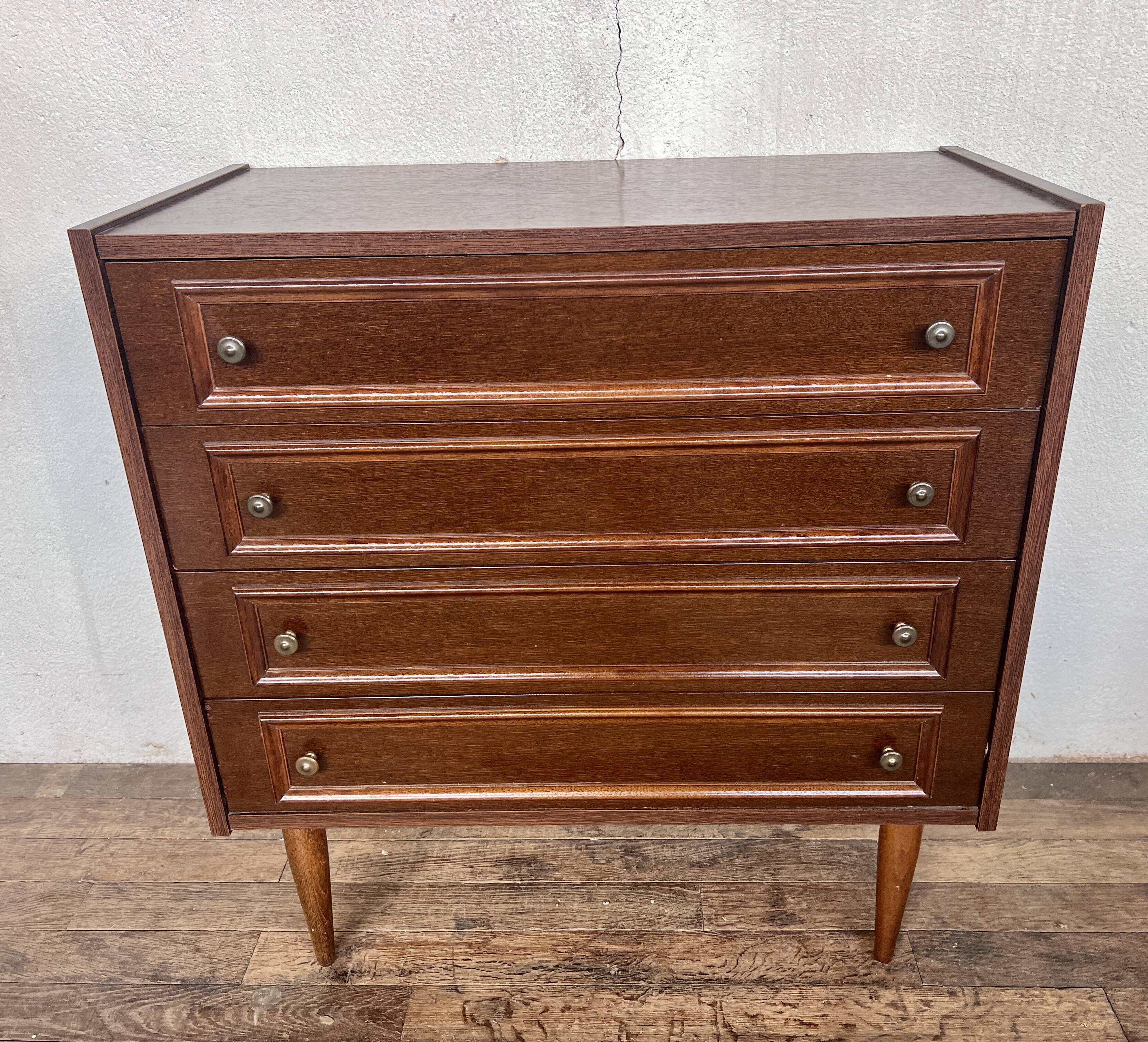 Commode semainier vintage rag picker year 70